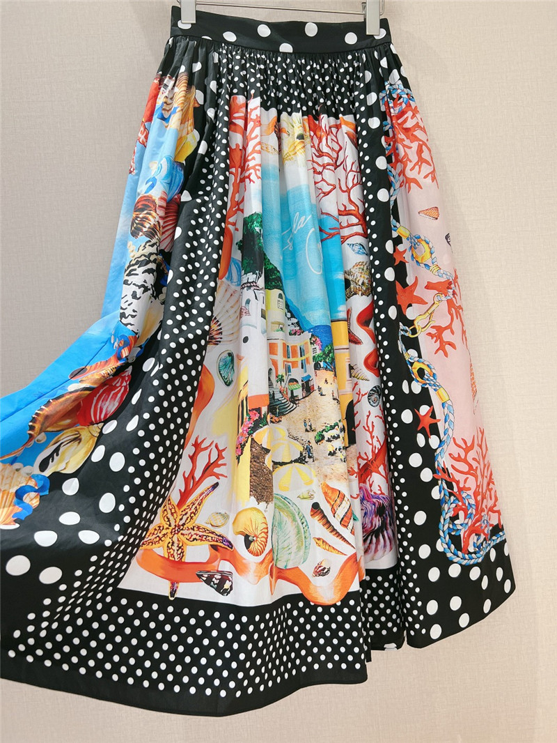 Dolce & Gabbana d&g holiday casual shell skirt replica clothing