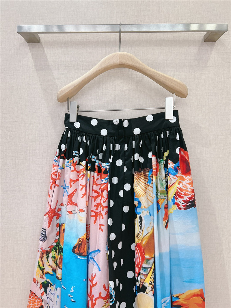 Dolce & Gabbana d&g holiday casual shell skirt replica clothing