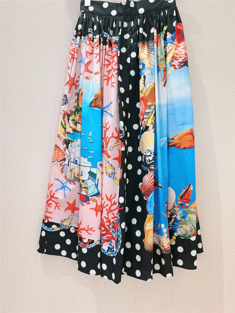 Dolce & Gabbana d&g holiday casual shell skirt replica clothing
