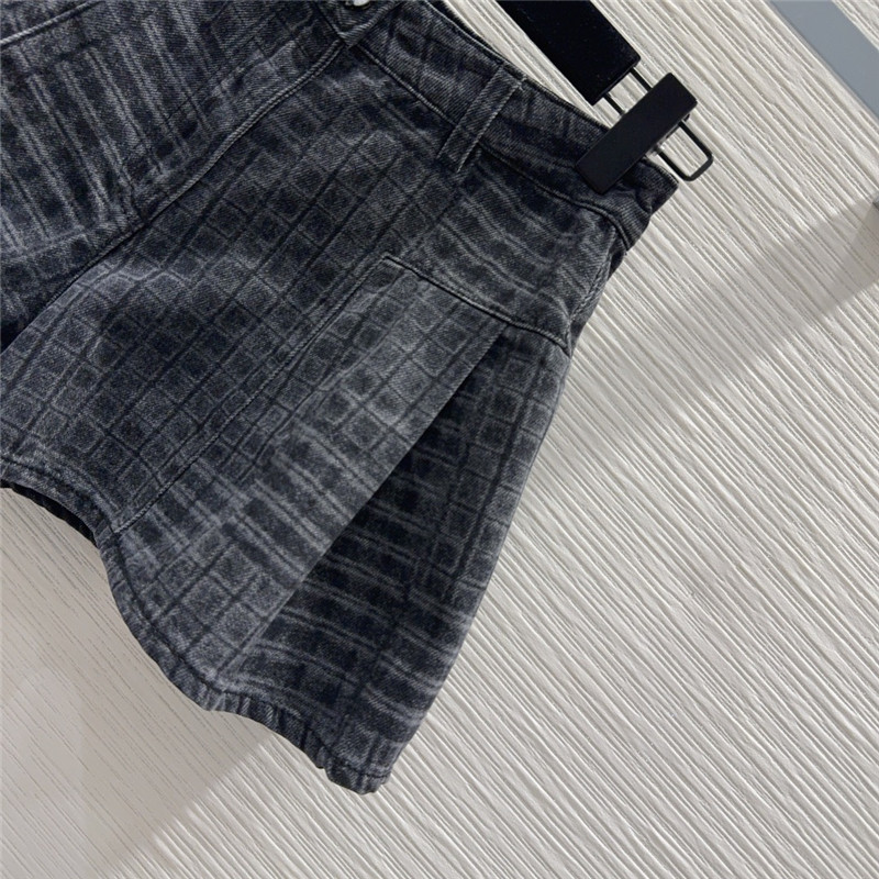 Ch**el jeans shorts replica d&g clothing