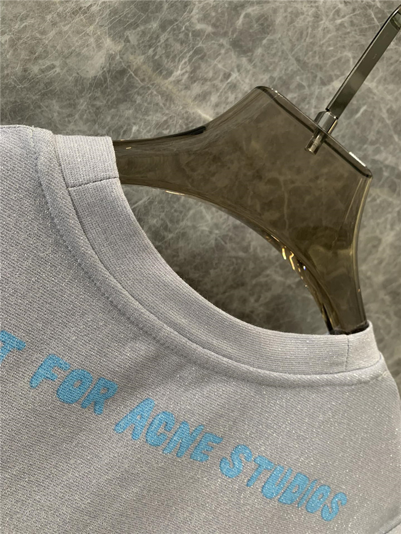 acne studios round neck short sleeve T-shirt replica clothes