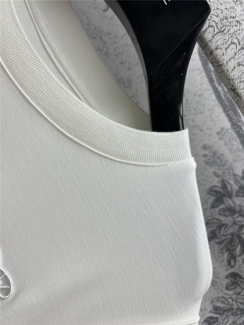 Ce1i*e lotus leaf sleeve vest dress replica designer clothes