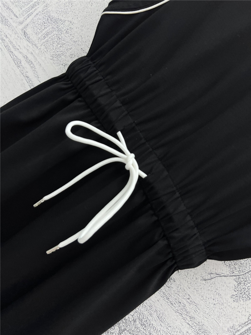 Ce1i*e lotus leaf sleeve vest dress replica designer clothes