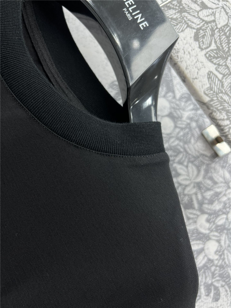 Ce1i*e lotus leaf sleeve vest dress replica designer clothes