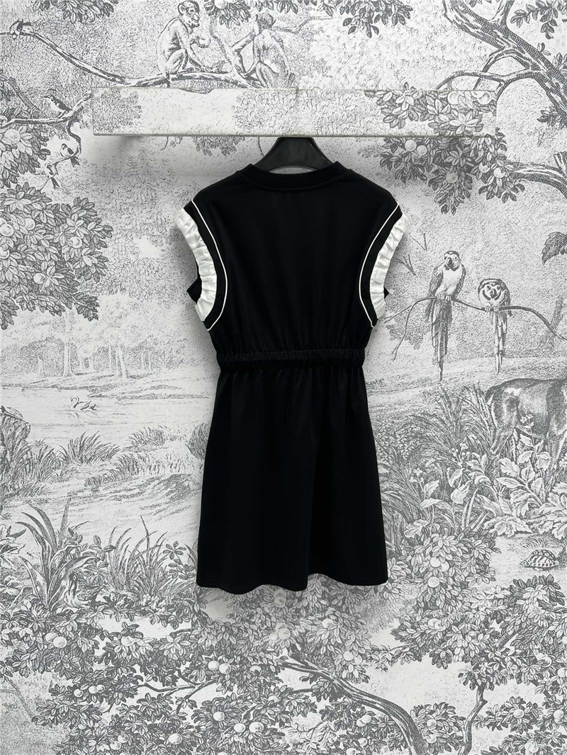 Ce1i*e lotus leaf sleeve vest dress replica designer clothes