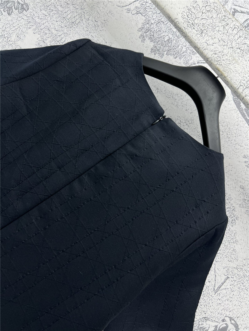 D10r check embroidered shift dress replica d&g clothing