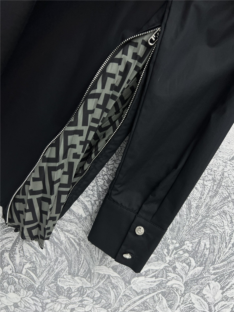 F**di double f print shirt replica designer clothes