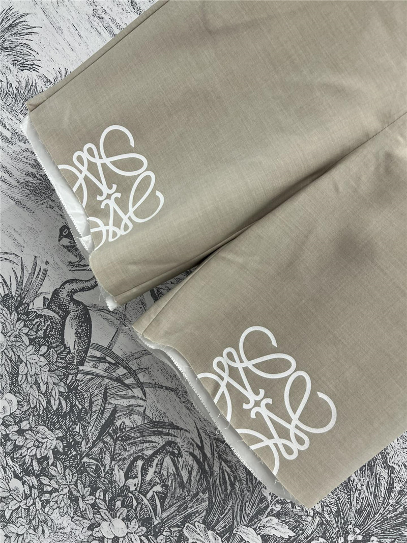 L0ew* logo print suit shorts replica d&g clothing