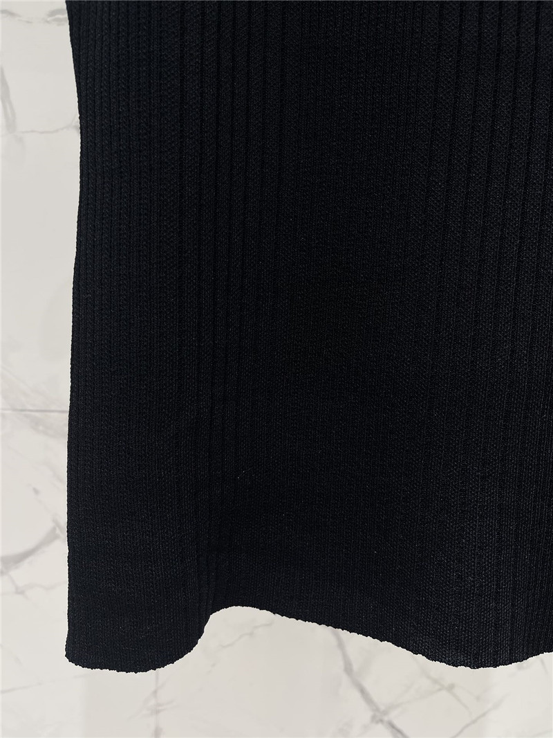 F**di pit stripe knit vest replica d&g clothing