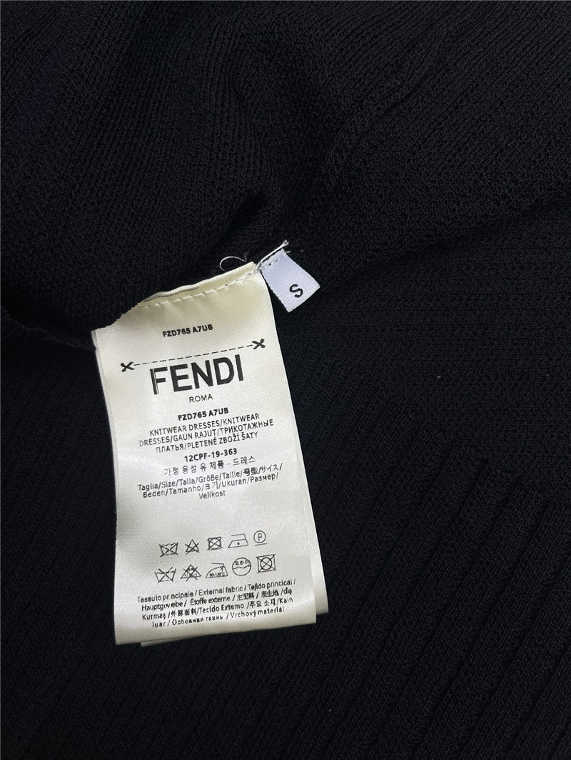 F**di pit stripe knit vest replica d&g clothing