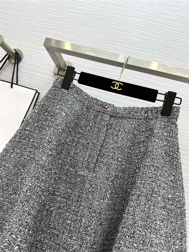 Ch**el woven a-line skirt replica d&g clothing