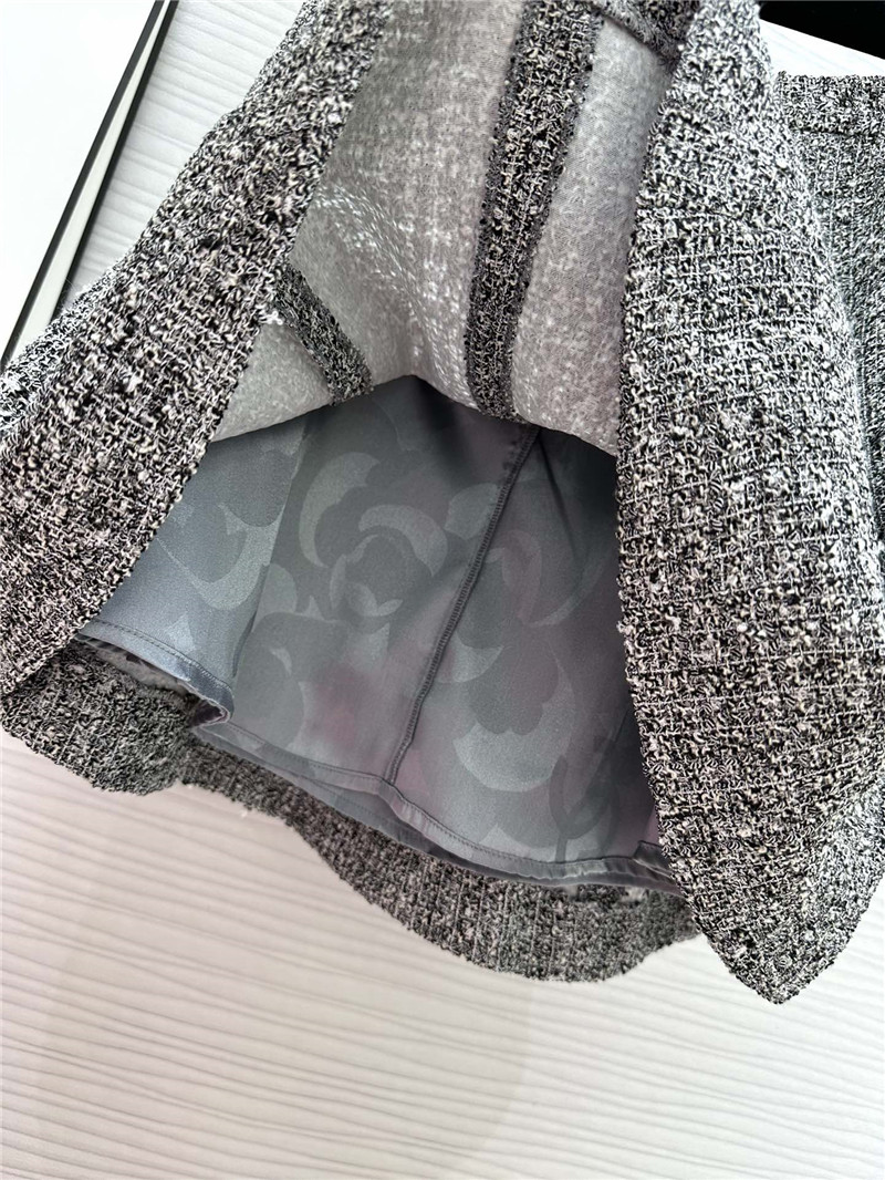 Ch**el woven a-line skirt replica d&g clothing