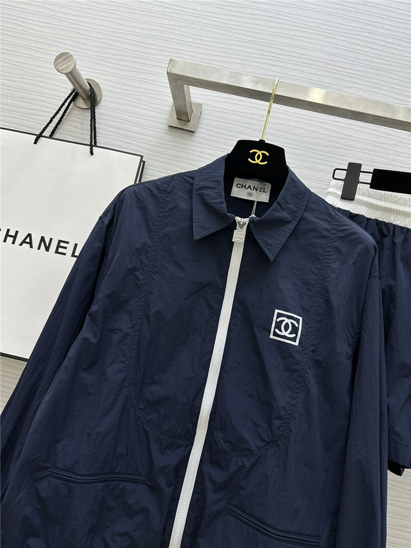 Ch**el vintage casual sun protection suit replica designer clothes