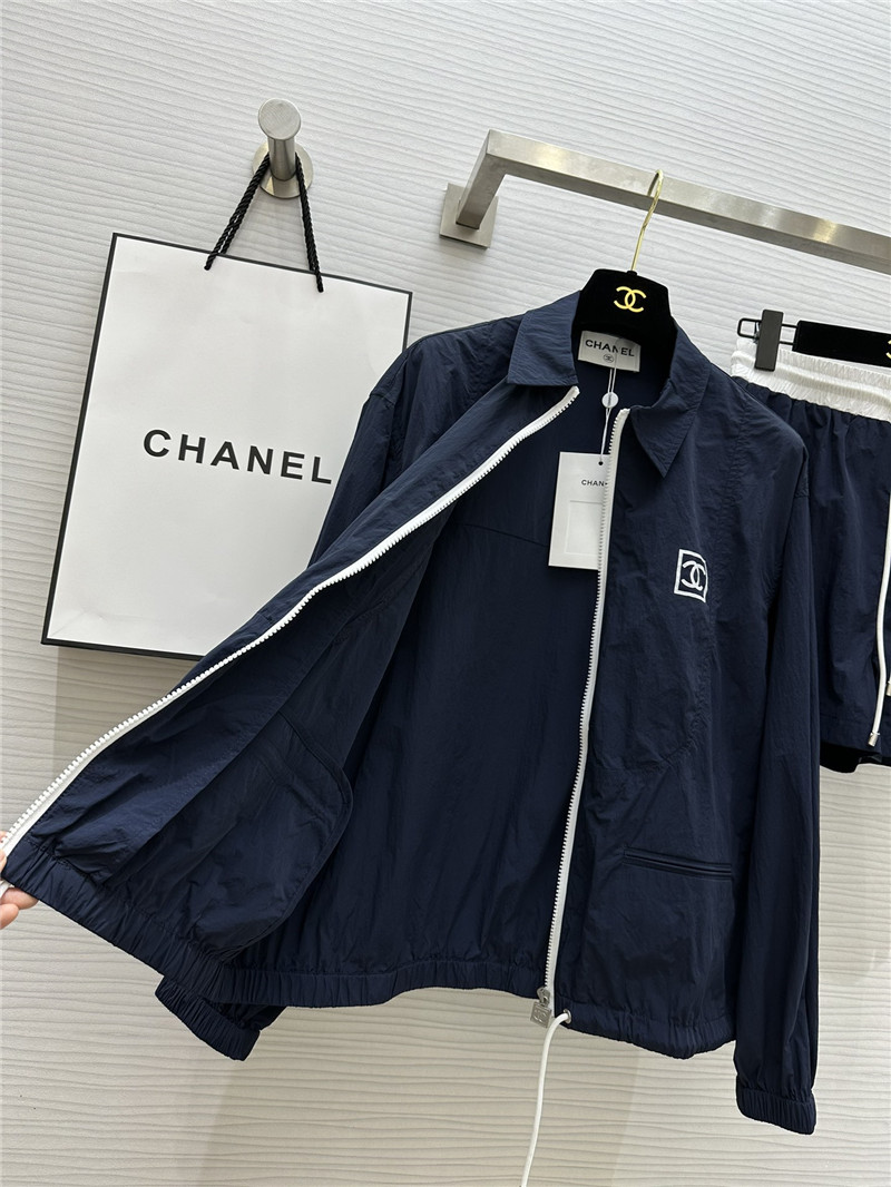 Ch**el vintage casual sun protection suit replica designer clothes