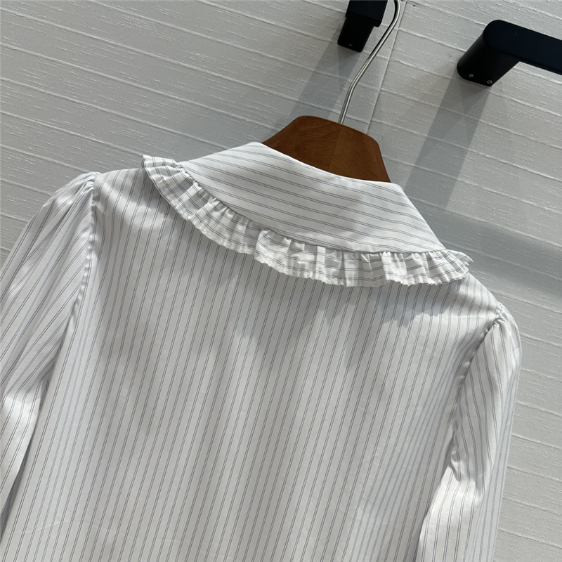 Ce1i*e pinstripe shirt cheap replica designer clothes