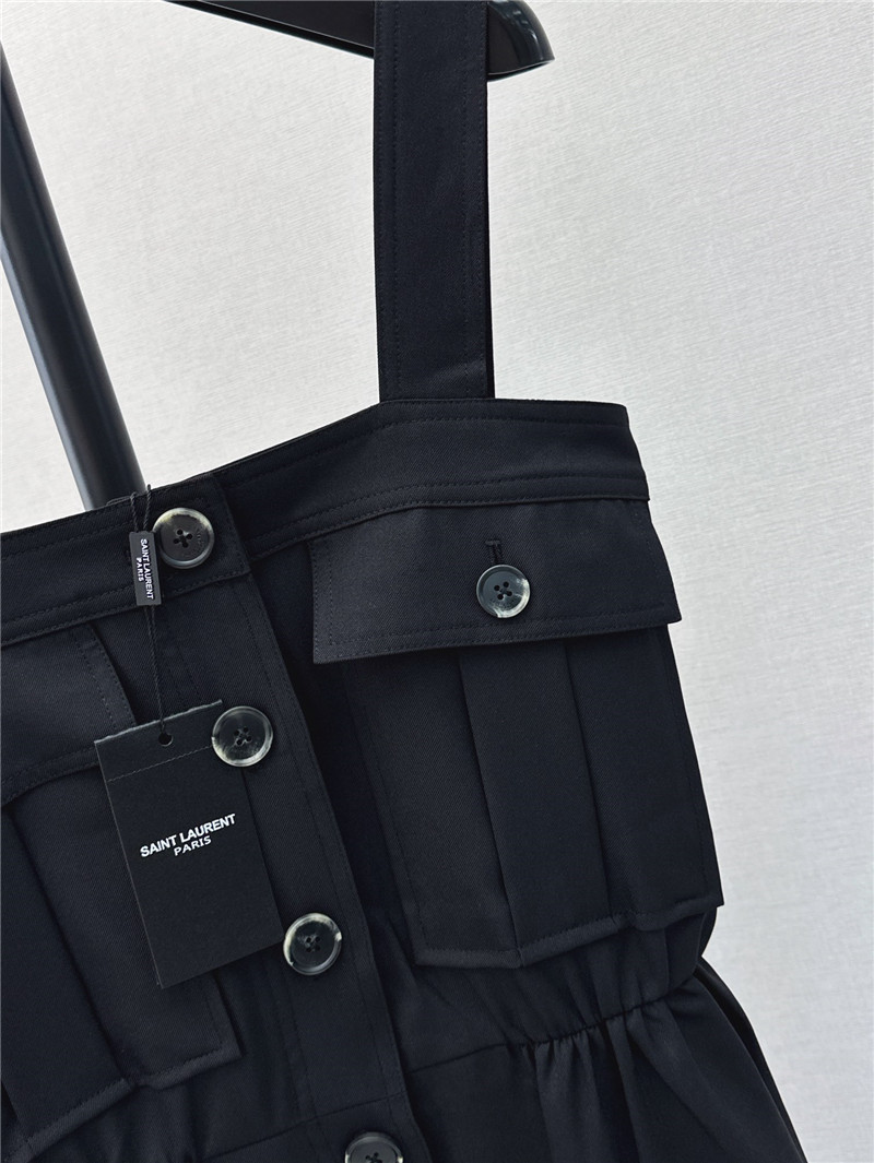 Y51 workwear style sling tube dress replica clothing