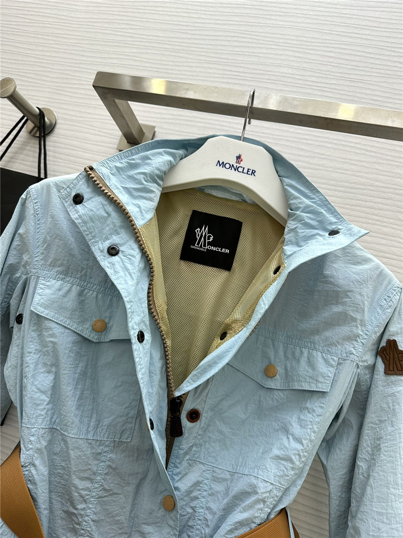 Moncler contrast color sun protection jacket replica clothes