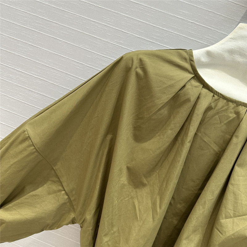 Vanitoo round neck three-quarter sleeve shirt replica clothes