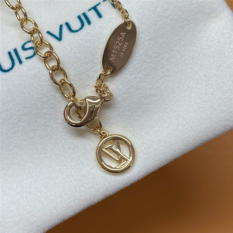 l0vis Vvtt0n lv small flower logo bracelet