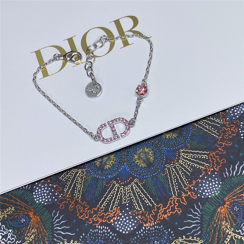 d10r new pink D1am0nd cd bracelet