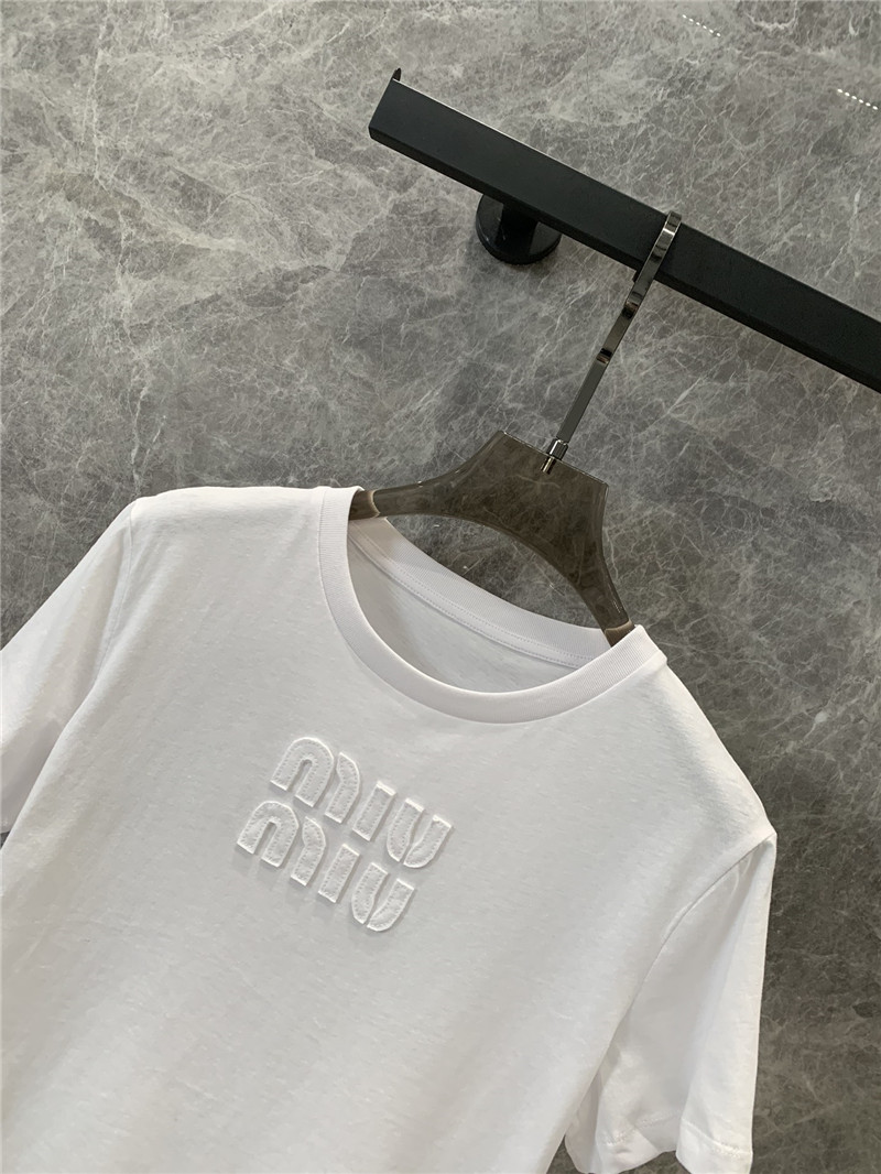 M1um1u short sleeve t-shirt replica designer clothes