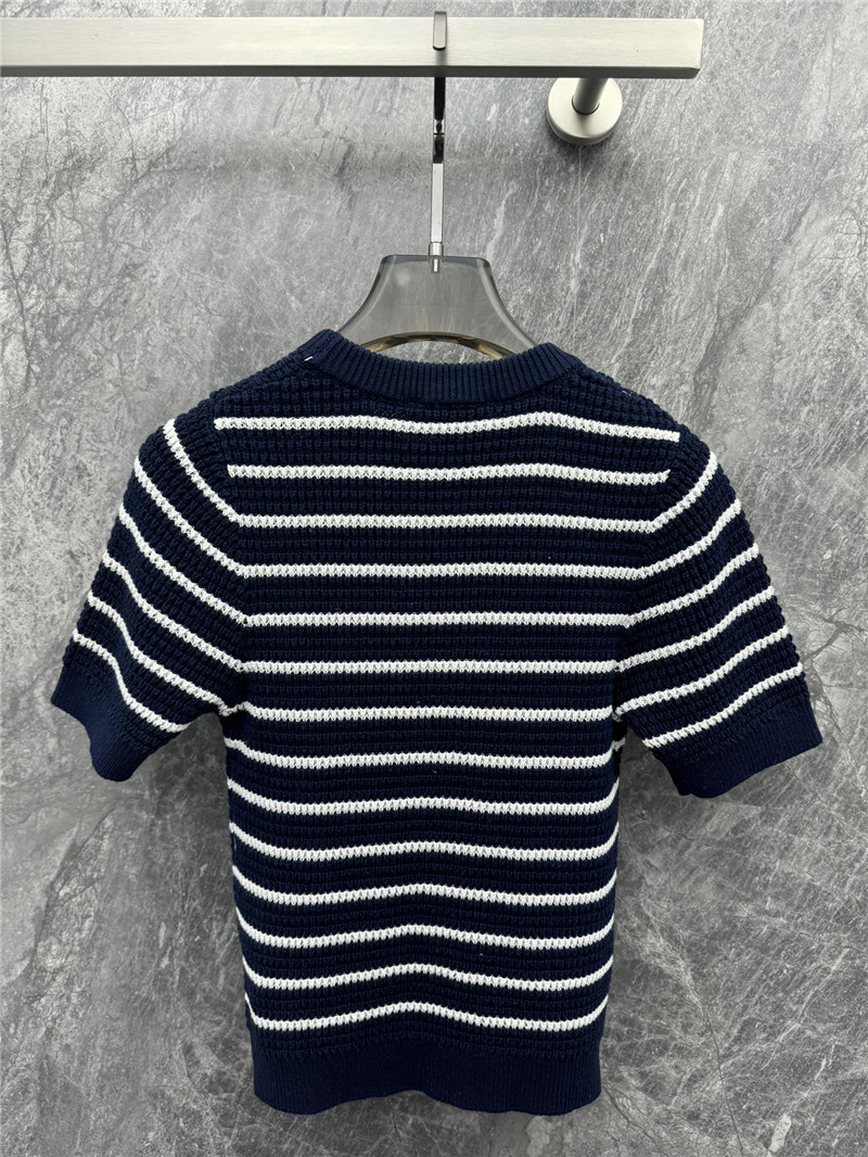 Ch**el new knitted short sleeve cheap replica designer clothes