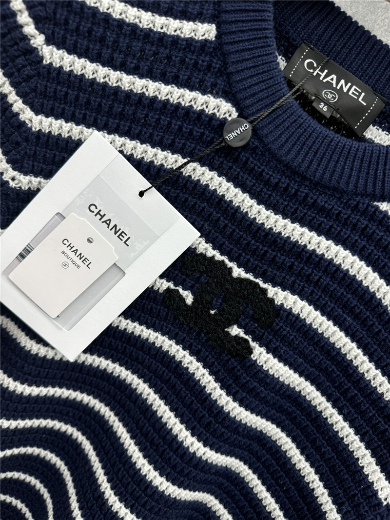 Ch**el new knitted short sleeve cheap replica designer clothes