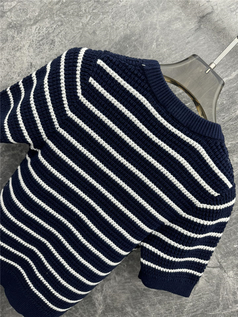 Ch**el new knitted short sleeve cheap replica designer clothes