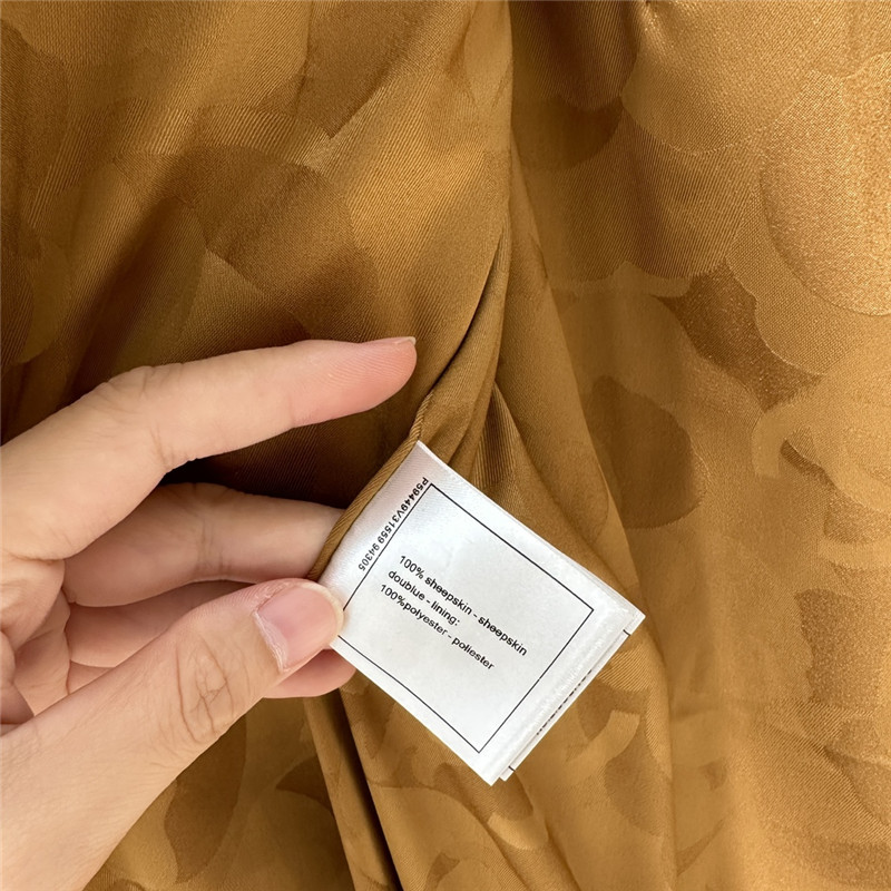 Ch**el leather long skirt replica designer clothes