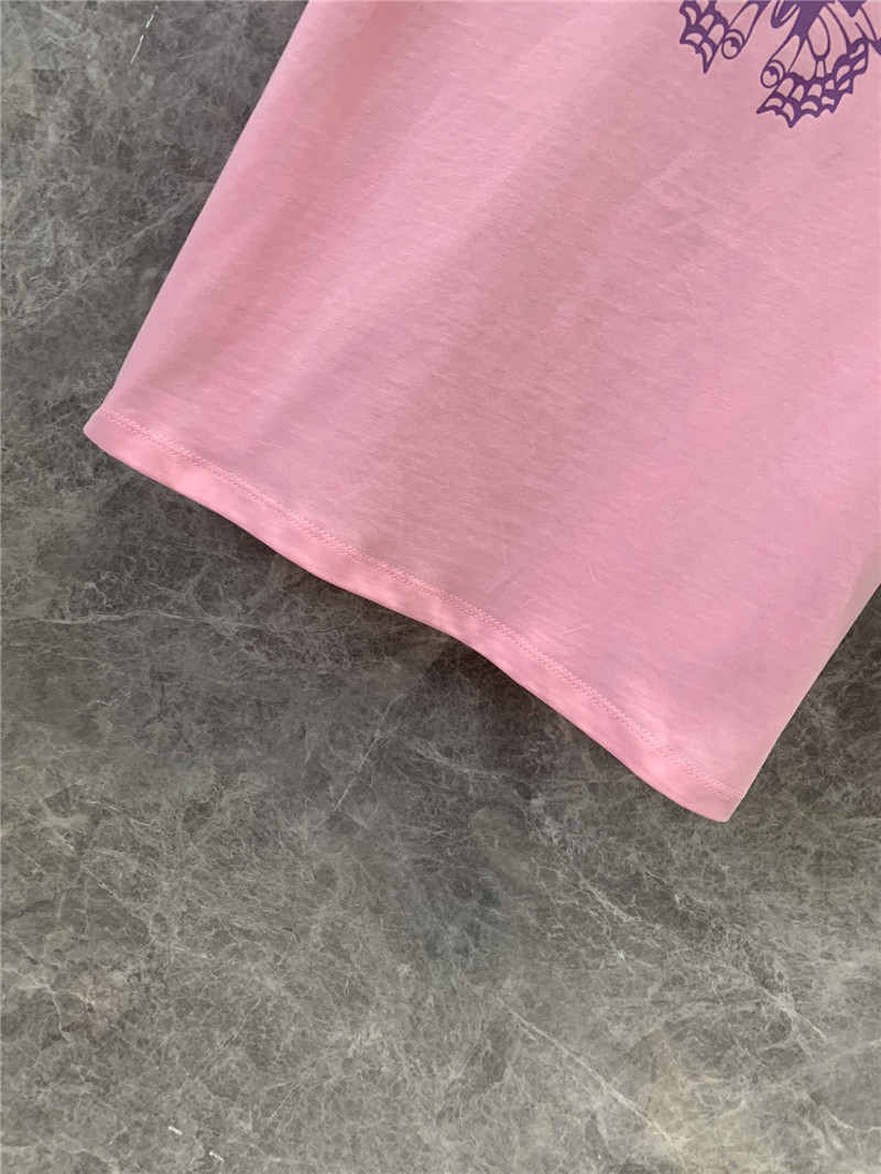Gvc*1 butterfly print short sleeve t-shirt replica clothing