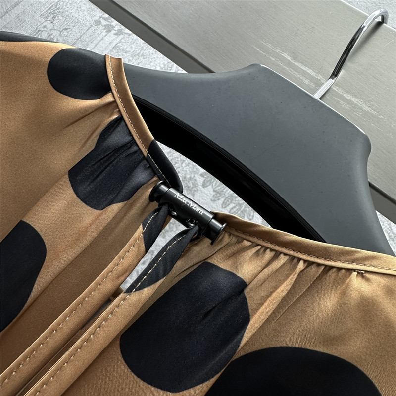 Vanitoo polka dot belt dress replica d&g clothing