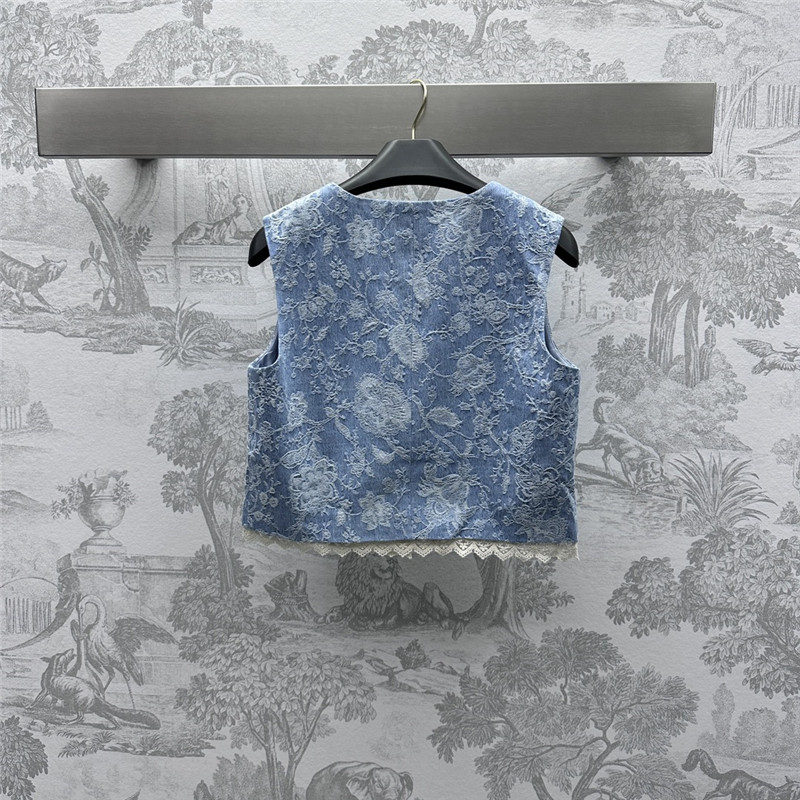 Ch**el jacquard vest skirt suit replica designer clothes