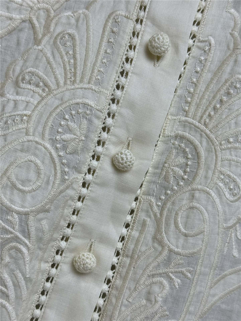 zimm linen embroidered shirt replica clothing