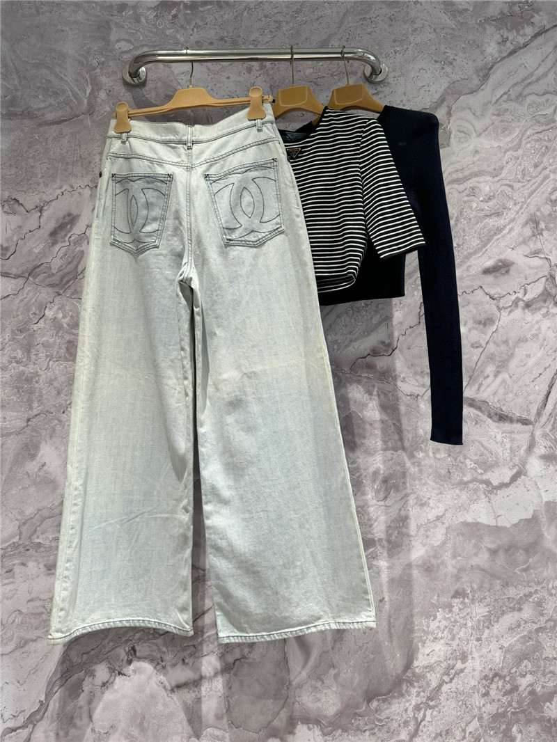 Ch**el vintage jeans replica d&g clothing