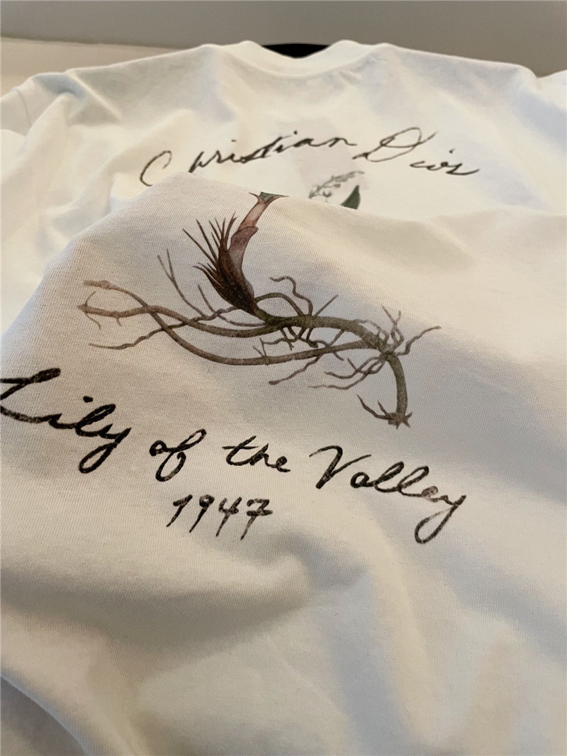 D10r grass print short sleeves replica designer clothes