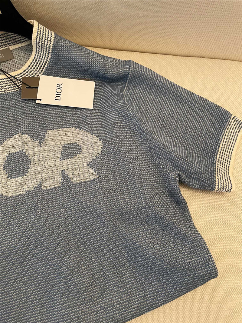 D10r resort style series knitted short-sleeved replica clothes