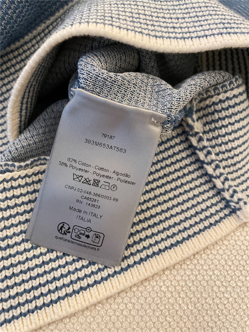 D10r resort style series knitted short-sleeved replica clothes