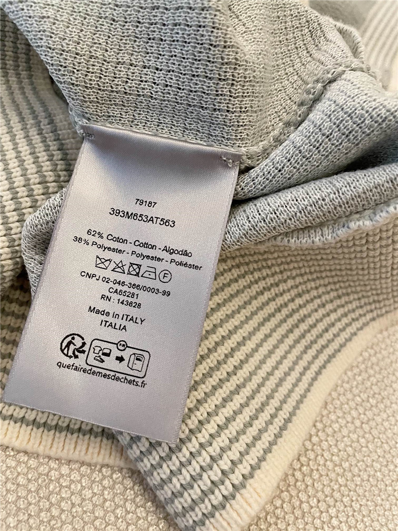 D10r resort style series knitted short-sleeved replica clothes