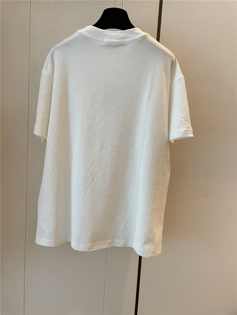 l0vis Vvtt0n lv new dark pattern short sleeve replica clothing