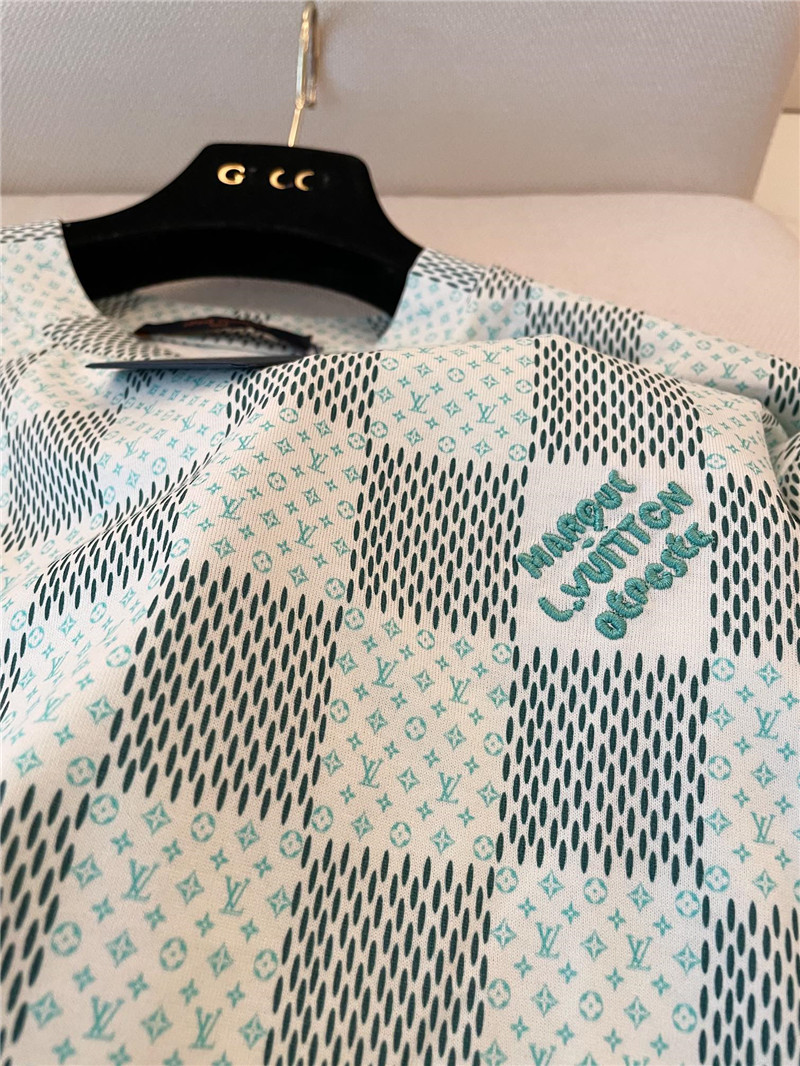 l0vis Vvtt0n lv plaid short sleeve replica clothing sites