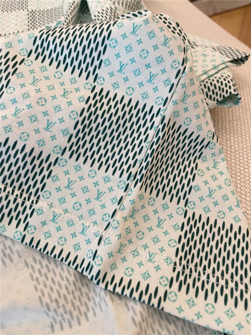 l0vis Vvtt0n lv plaid short sleeve replica clothing sites