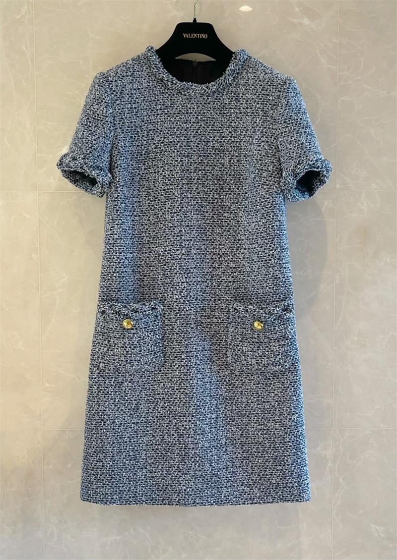 Va1e*ntin0 tweed dress replica clothes