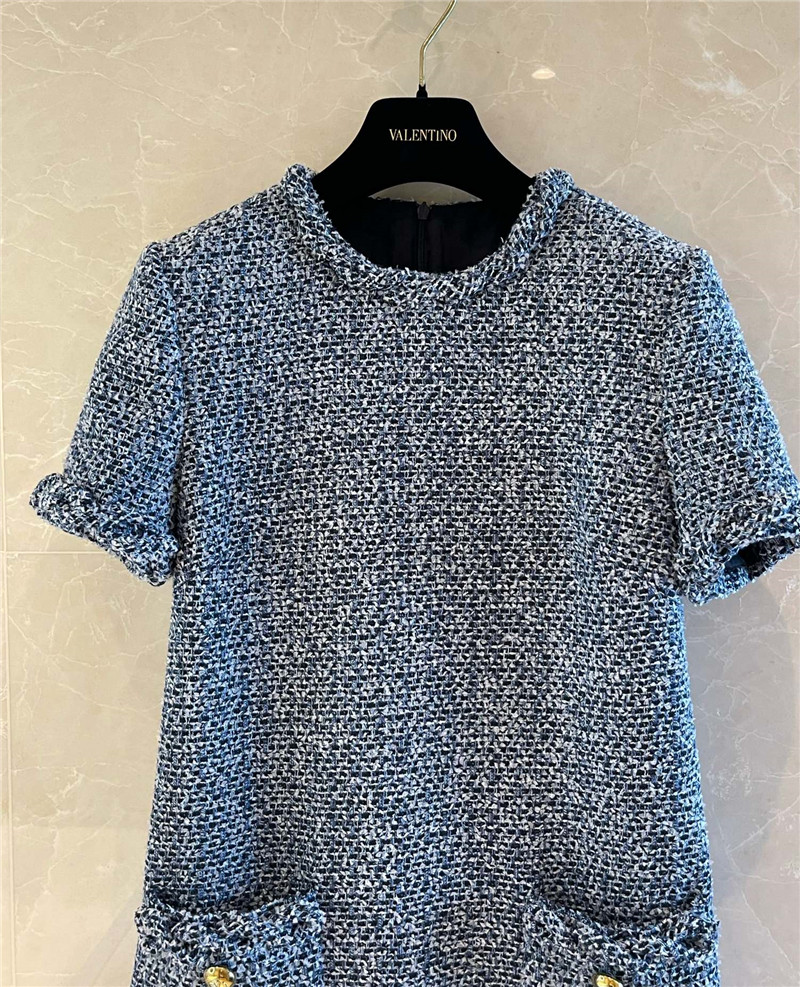 Va1e*ntin0 tweed dress replica clothes