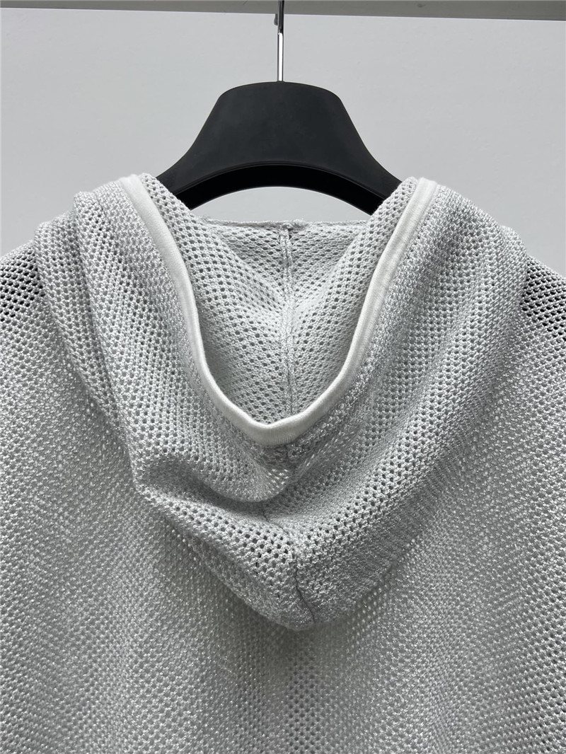 BC mesh glitter hooded cardigan replicas clothes