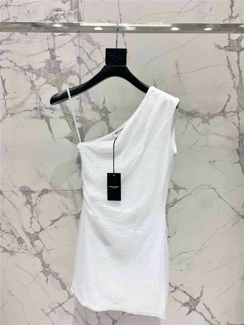 Y51 new one-shoulder dress replica clothing sites