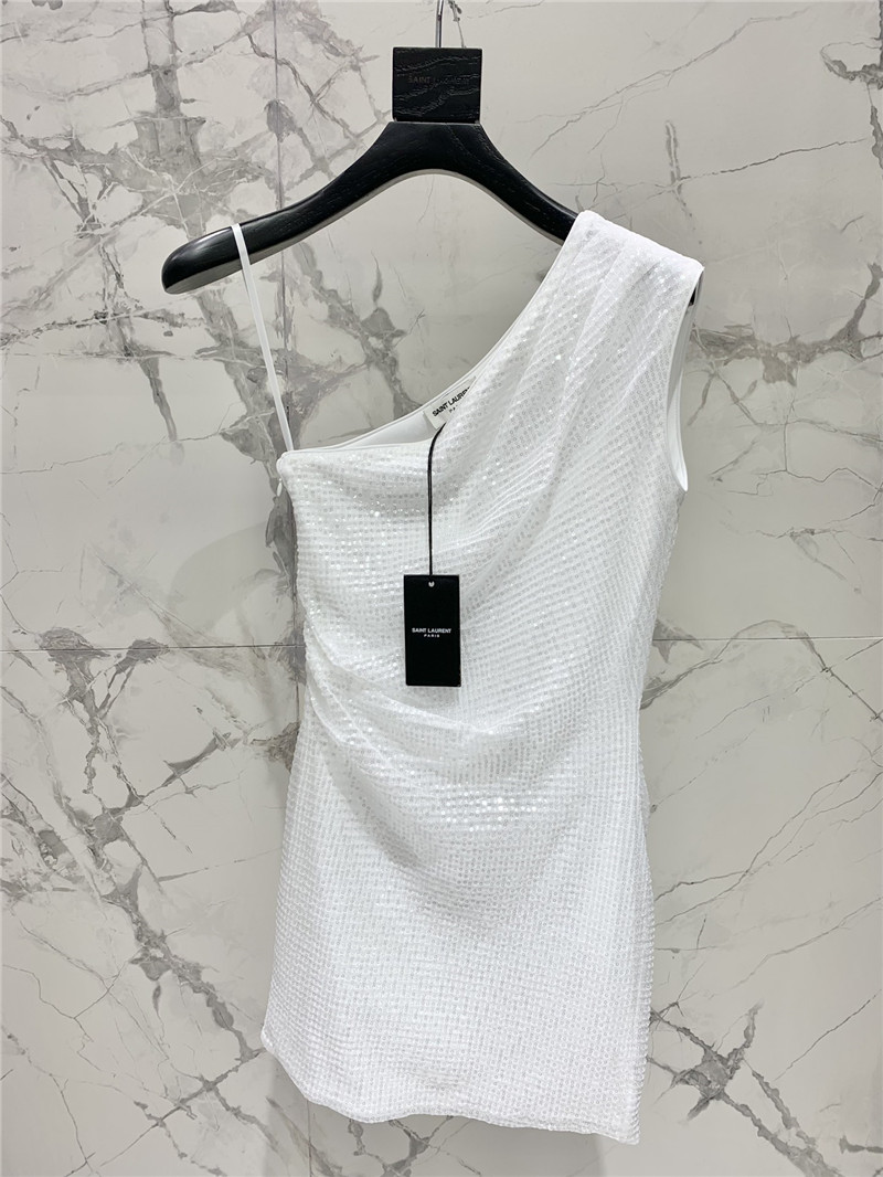 Y51 new one-shoulder dress replica clothing sites