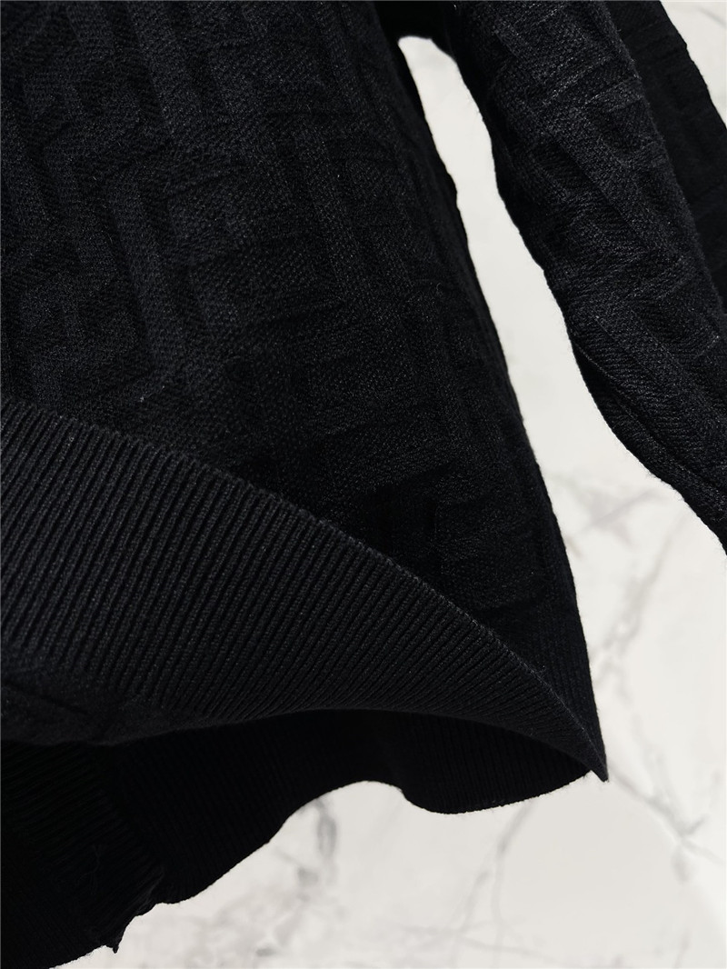 F**di new v-neck long-sleeved cardigan replica d&g clothing