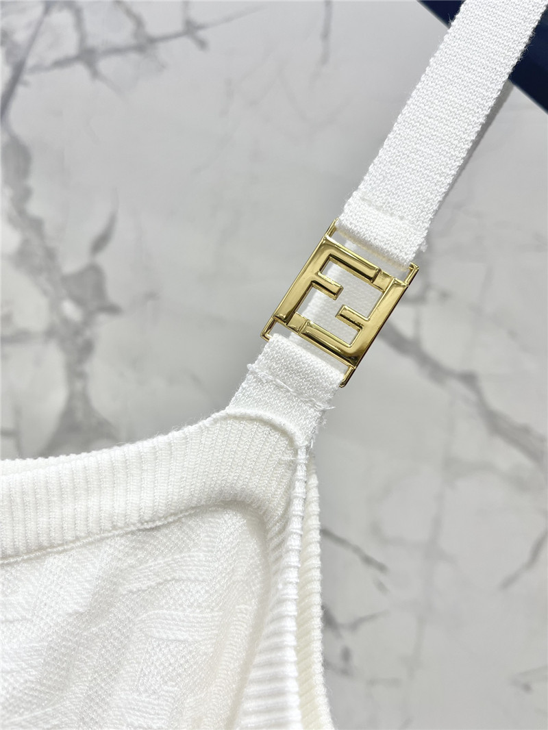 F**di jacquard knitted suspender skirt cheap replica designer clothes