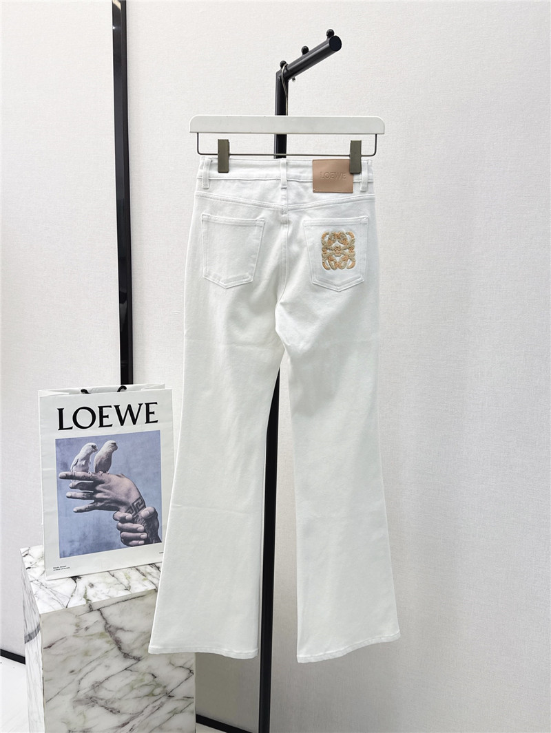 L0ew* new white jeans replica clothing sites