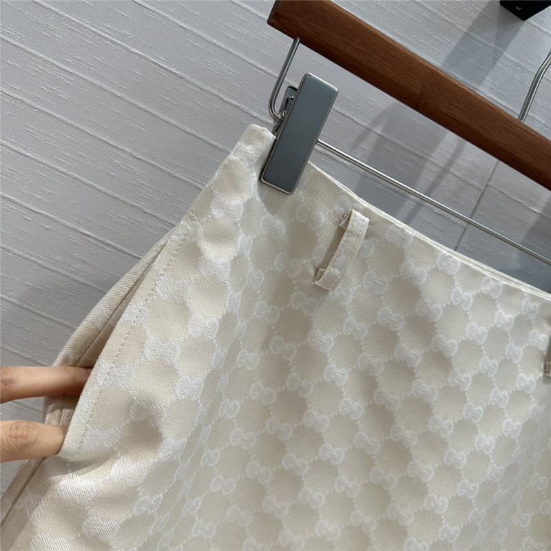 Gvc*1 old flower jacquard mid-length skirt replicas clothes